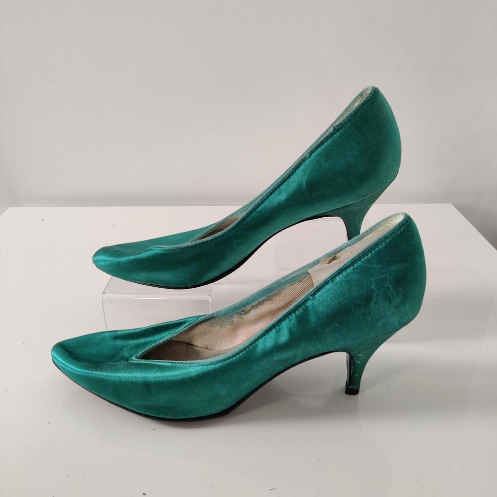 Colorful by Apropos Women's Satin Heels Size 7 Wedding Party Evening